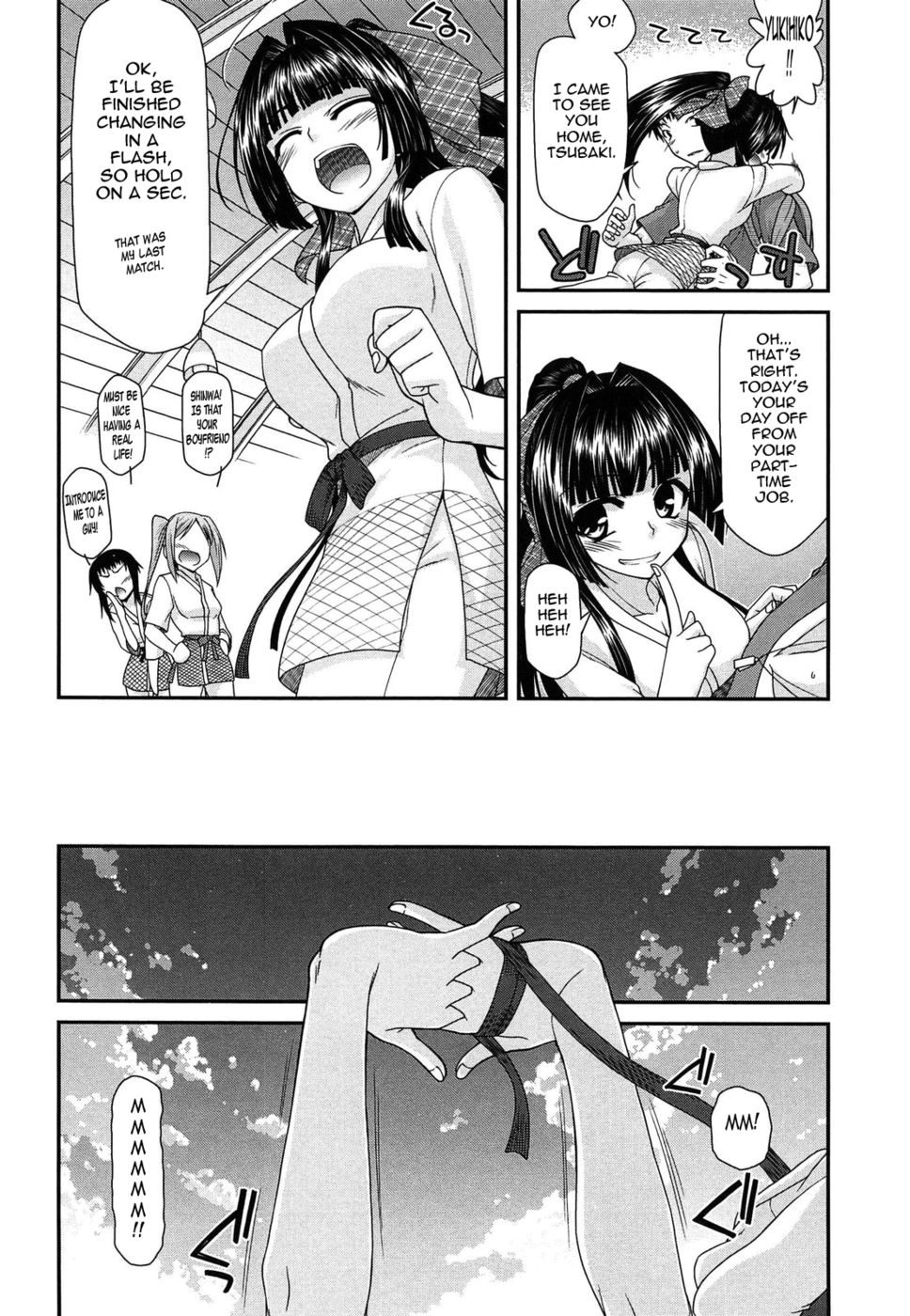 Hentai Manga Comic-Grapple Girl Evening-Read-4